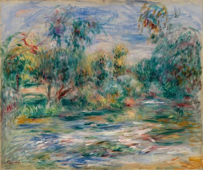 Landschap (Paysage) door Pierre Auguste Renoir